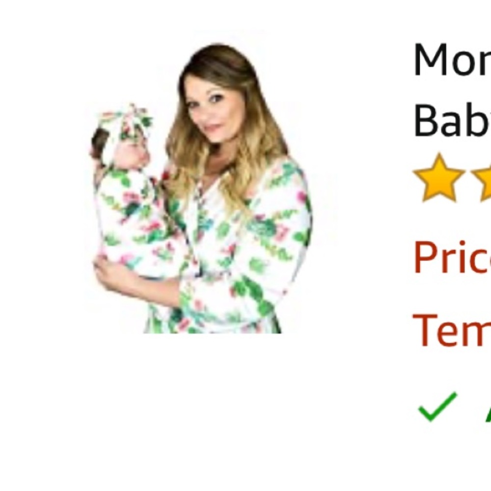 Mommy and me matching robe swaddle and headband